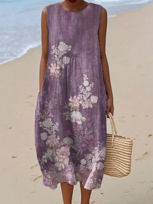 Vestido Fluido Secado-Rápido