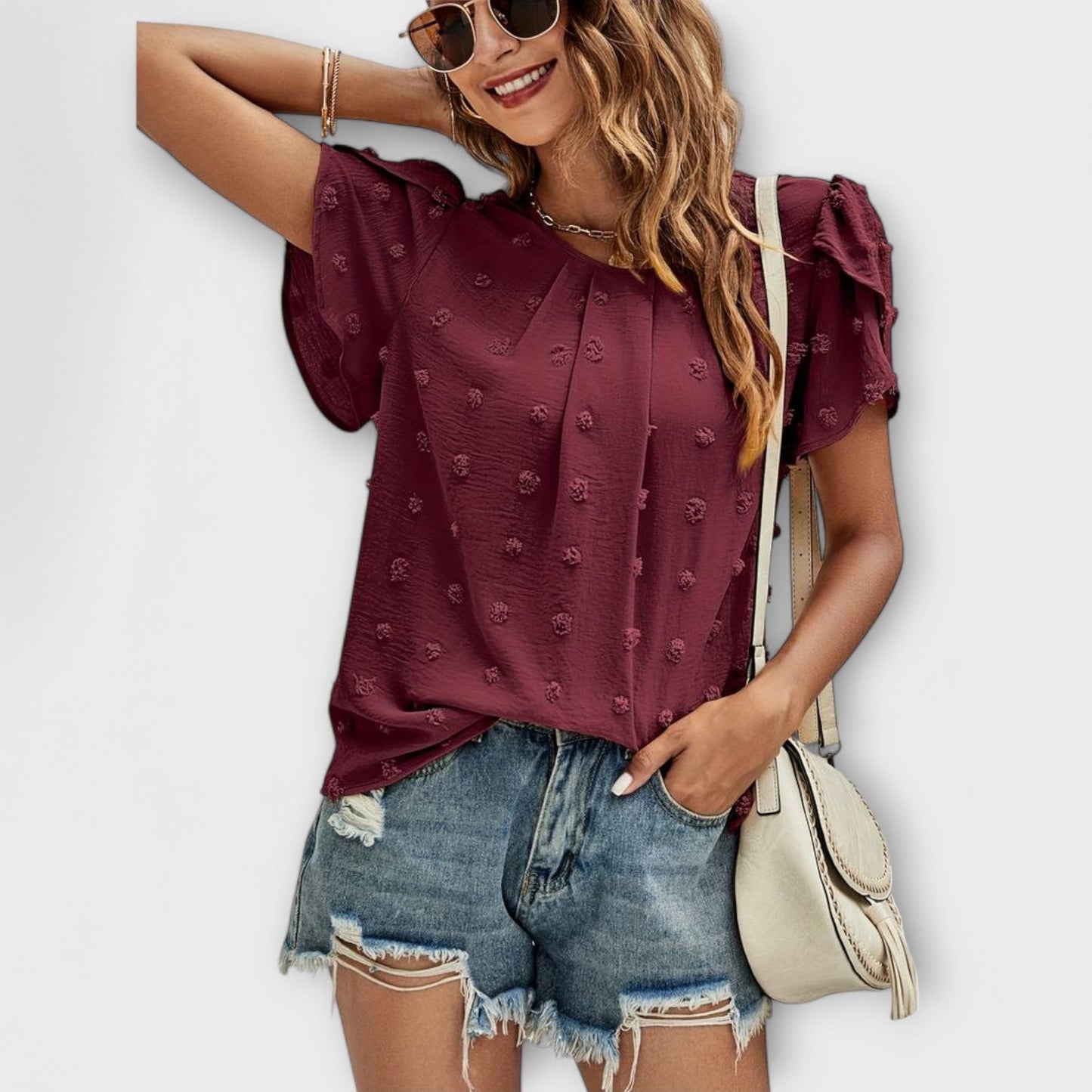 Blusa Plumeti Fácil-Cuidado