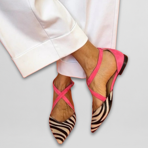 Sandalias Glam-Confort Cebra