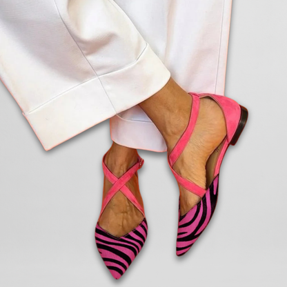 Sandalias Glam-Confort Cebra