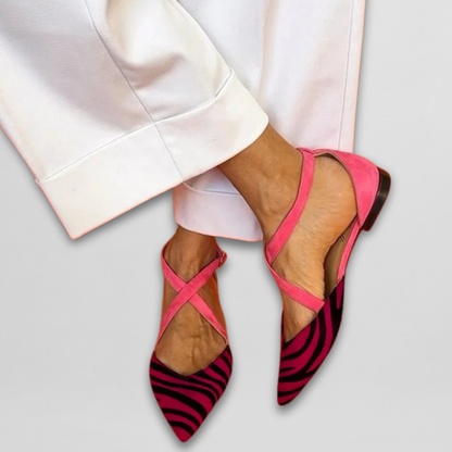 Sandalias Glam-Confort Cebra