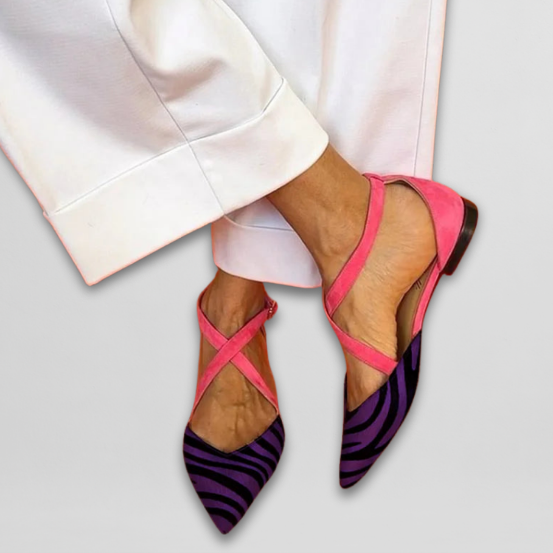 Sandalias Glam-Confort Cebra