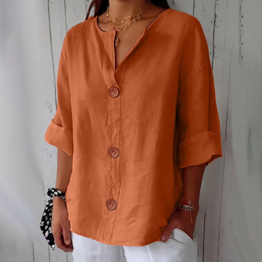 Blusa De Lino Refrescante