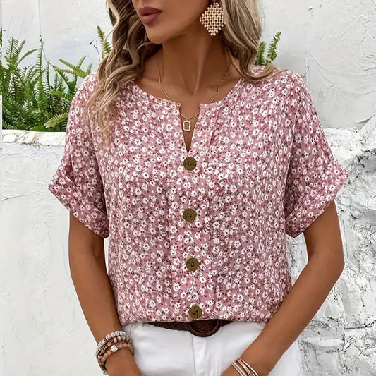 Blusa Estilo-Verano Floral