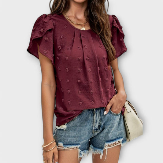 Blusa Plumeti Fácil-Cuidado