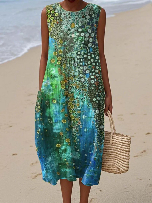 Vestido Arte Secado-Rápido