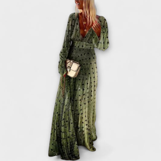 Vestido Lunares Silueta-Esbelta