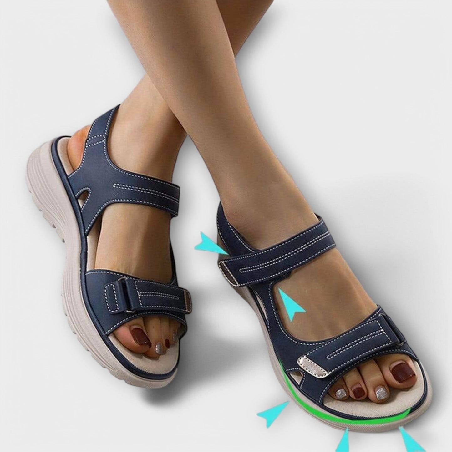 Sandalias Ortopédicas Efecto-Nube