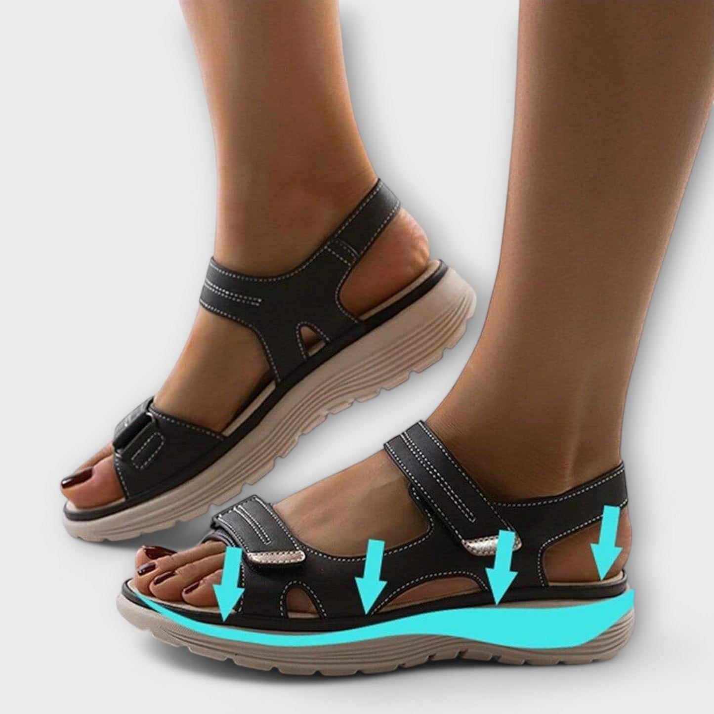 Sandalias Ortopédicas Efecto-Nube